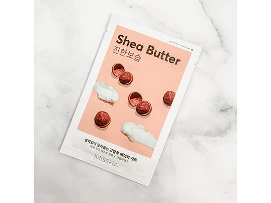 The shea butter ingredient full of moisture helps to make dry skin smooth and firm.